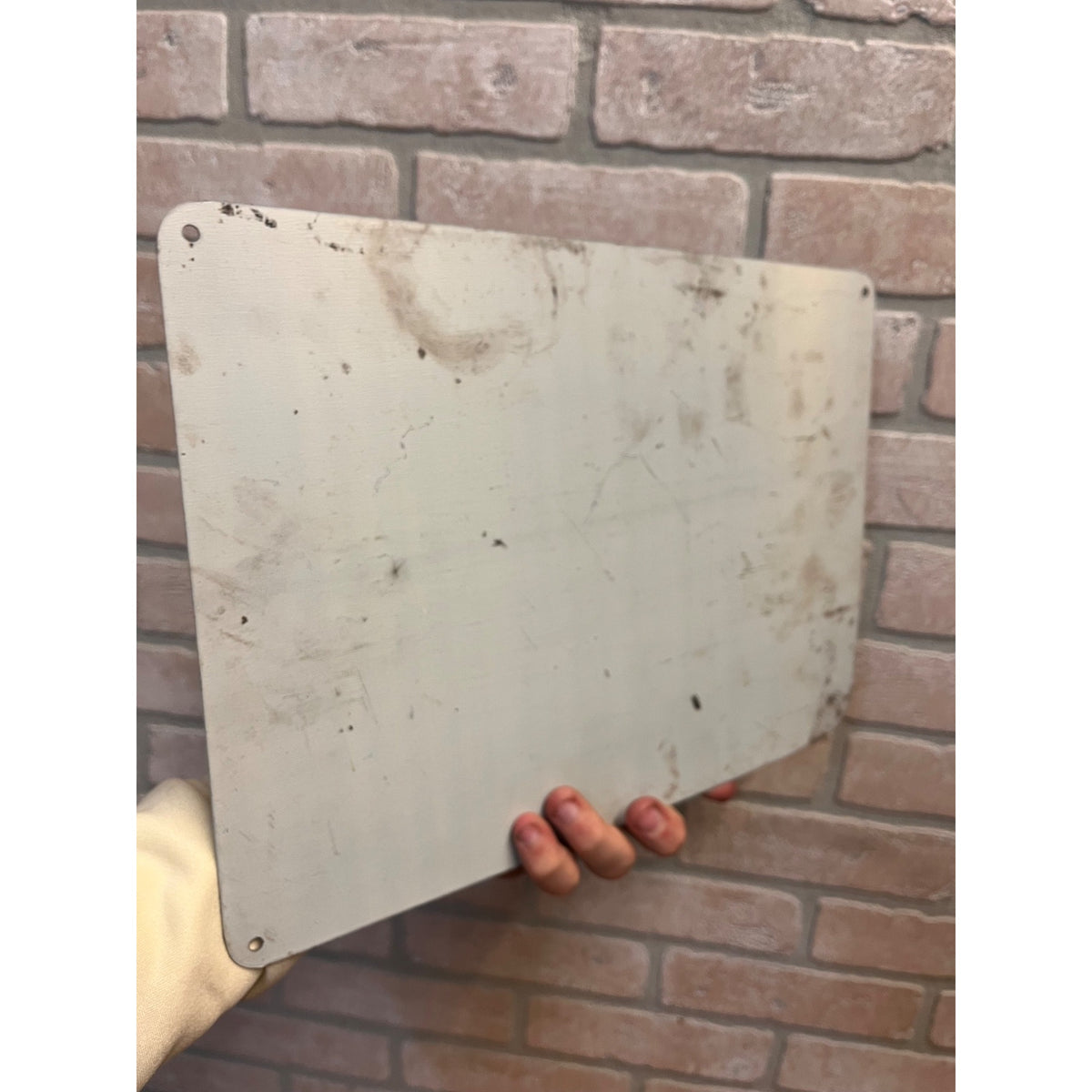 Vintage Danger Confined Space Authorized Personnel Only Sign Metal Industrial