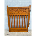 Original Antique 19th c. Saloon Gate Door w/ Spindles & Scrollwork Western