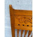 Original Antique 19th c. Saloon Gate Door w/ Spindles & Scrollwork Western