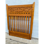 Original Antique 19th c. Saloon Gate Door w/ Spindles & Scrollwork Western