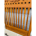 Original Antique 19th c. Saloon Gate Door w/ Spindles & Scrollwork Western