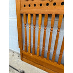 Original Antique 19th c. Saloon Gate Door w/ Spindles & Scrollwork Western
