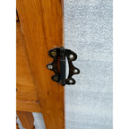 Original Antique 19th c. Saloon Gate Door w/ Spindles & Scrollwork Western