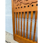 Original Antique 19th c. Saloon Gate Door w/ Spindles & Scrollwork Western