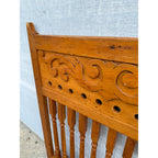 Original Antique 19th c. Saloon Gate Door w/ Spindles & Scrollwork Western