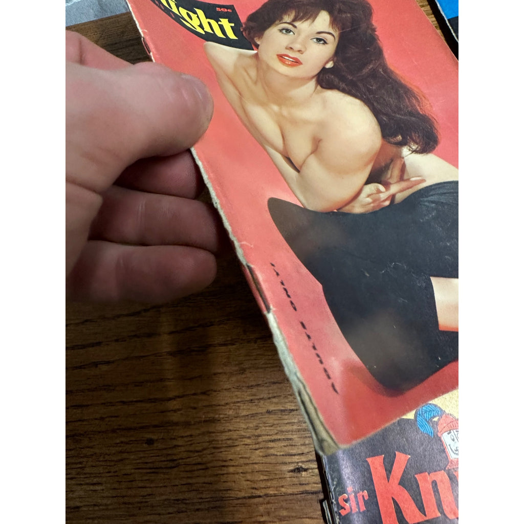 Vintage Sir Knight Men's Entertainment Magazines Lot (3) 1959 Vol. 1