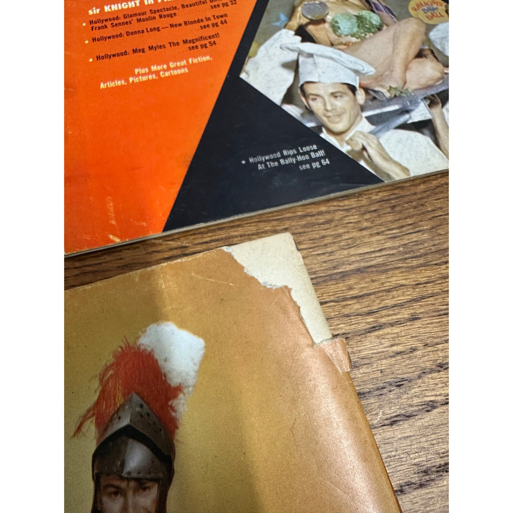 Vintage Sir Knight Men's Entertainment Magazines Lot (3) 1959 Vol. 1