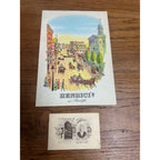 1950s Henrici's on Randolph Dinner Menu & Drinks Menu Chicago Illinois