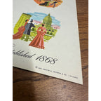 1950s Henrici's on Randolph Dinner Menu & Drinks Menu Chicago Illinois