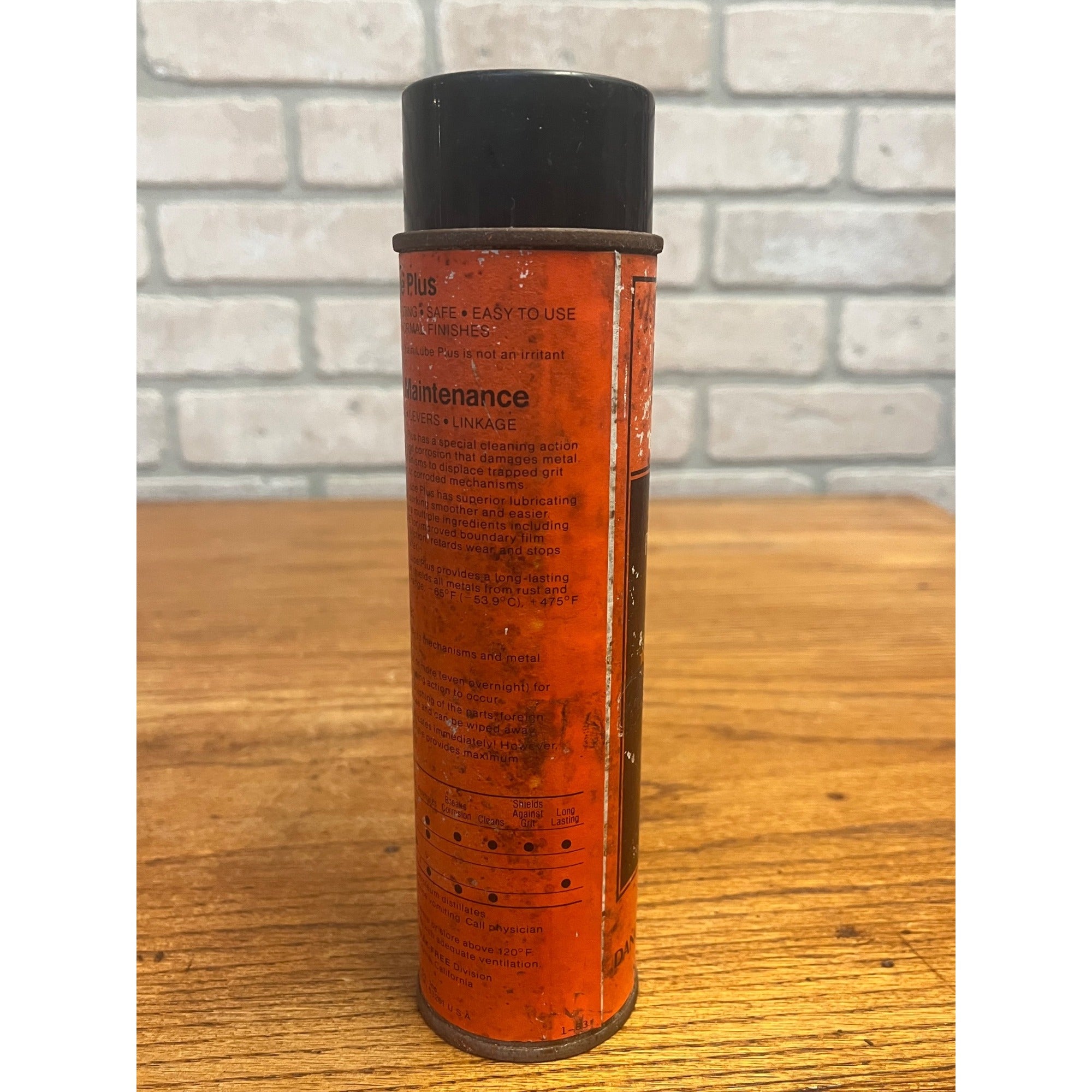 Vintage 70s Harley Davidson Motorcycle High-Performance Chain Lube Can Milwaukee WI