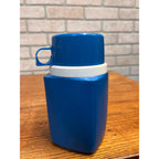 Vintage 1965 Peanuts Snoopy and Woodstock Metal Lunchbox THERMOS ONLY