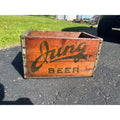 Vintage Jung Beer Milwaukee Wisconsin Wooden Beer Crate Case Box Brewery Co.