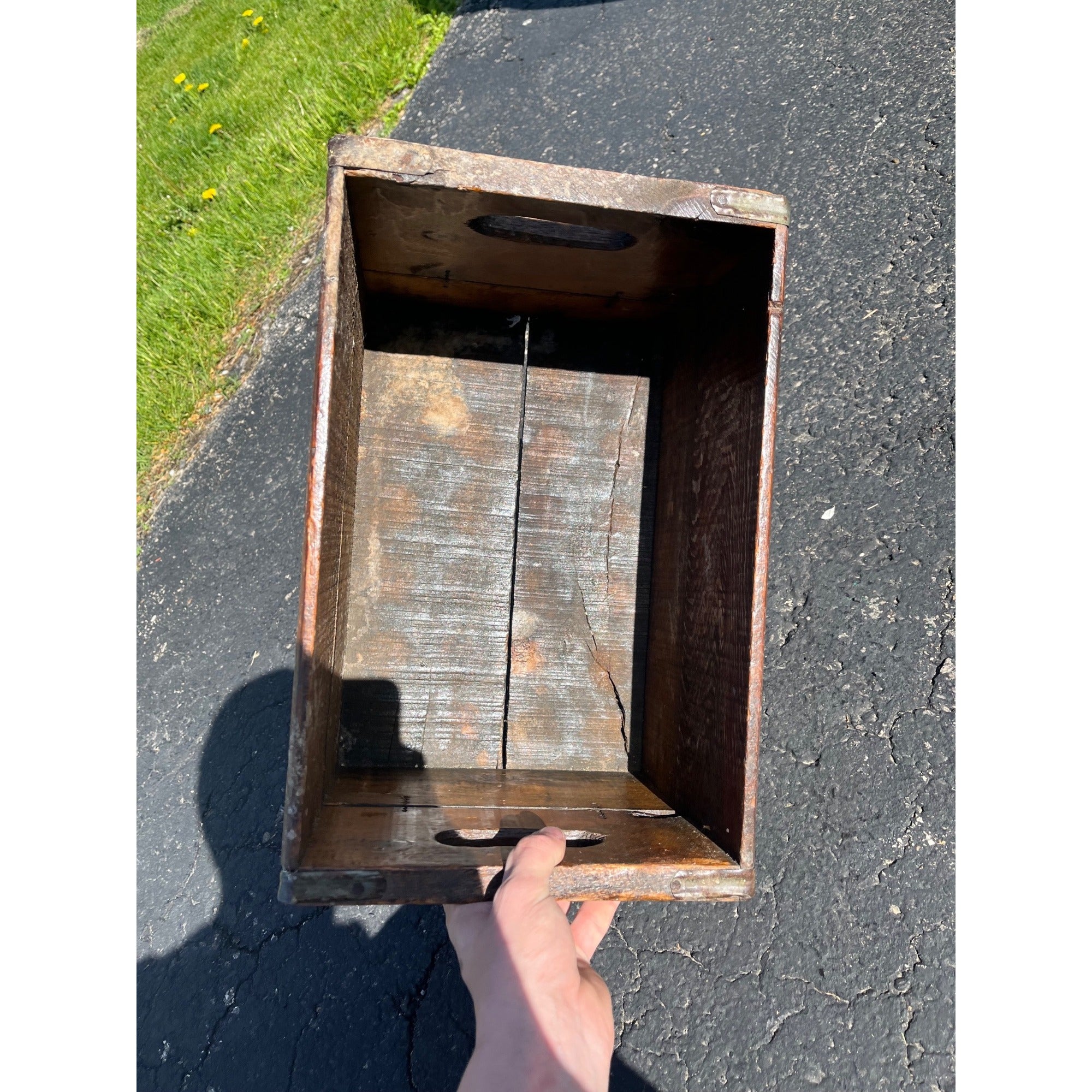 Vintage Jung Beer Milwaukee Wisconsin Wooden Beer Crate Case Box Brewery Co.