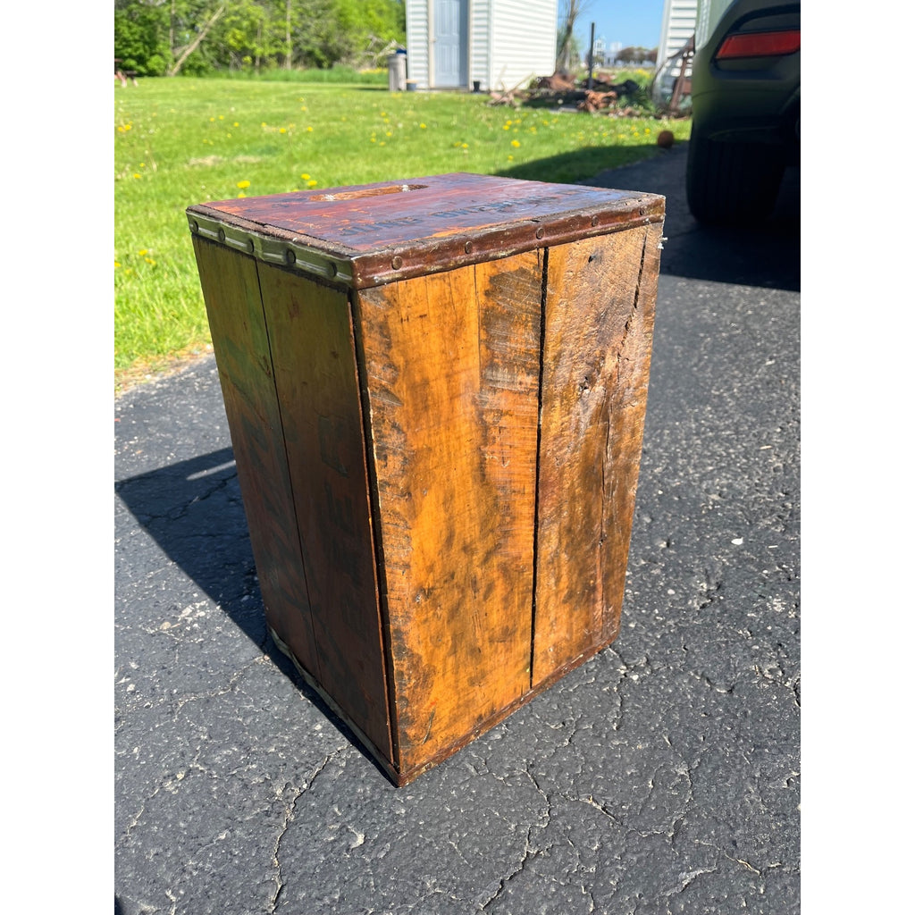 Vintage Jung Beer Milwaukee Wisconsin Wooden Beer Crate Case Box Brewery Co.