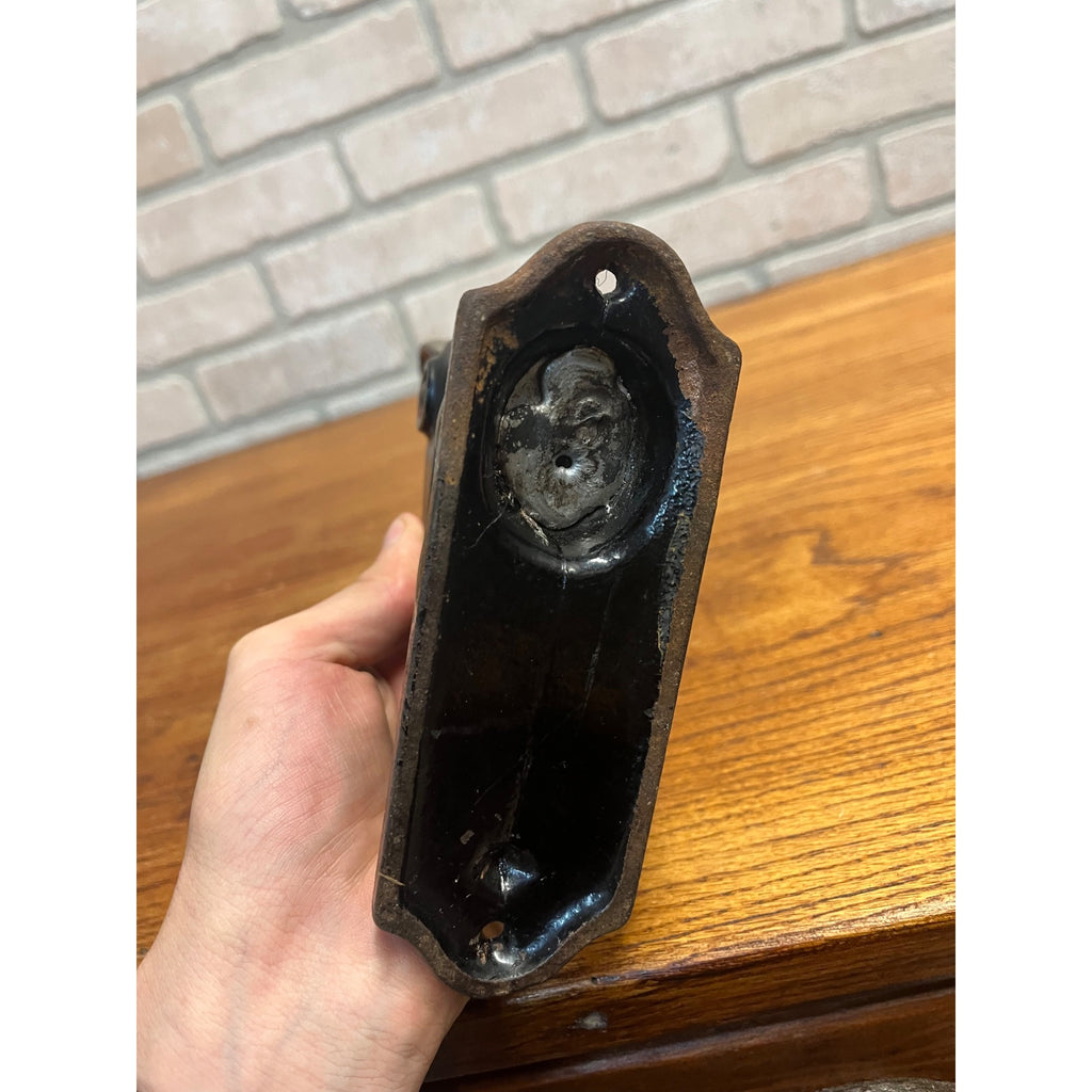 Antique Notary Public Mystic Workers Of The World Cast Iron Seal Stamp