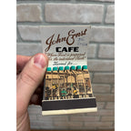John Ernst Cafe Fine Cooking Milwaukee Wisconsin Vintage Advertising Matchbook
