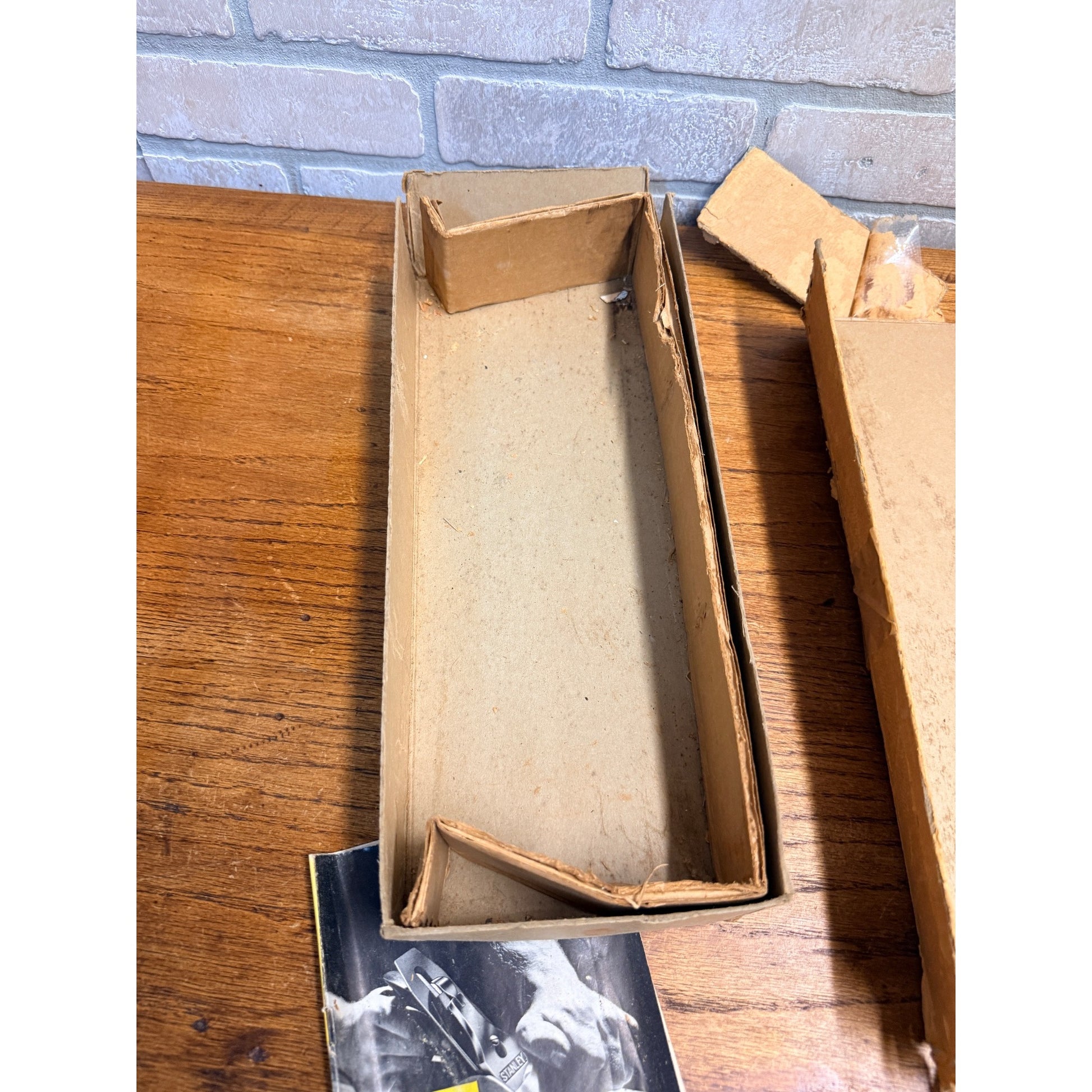 Vintage Stanley No 5 Plane Planer Tool W/ Box 1930s Type 16?