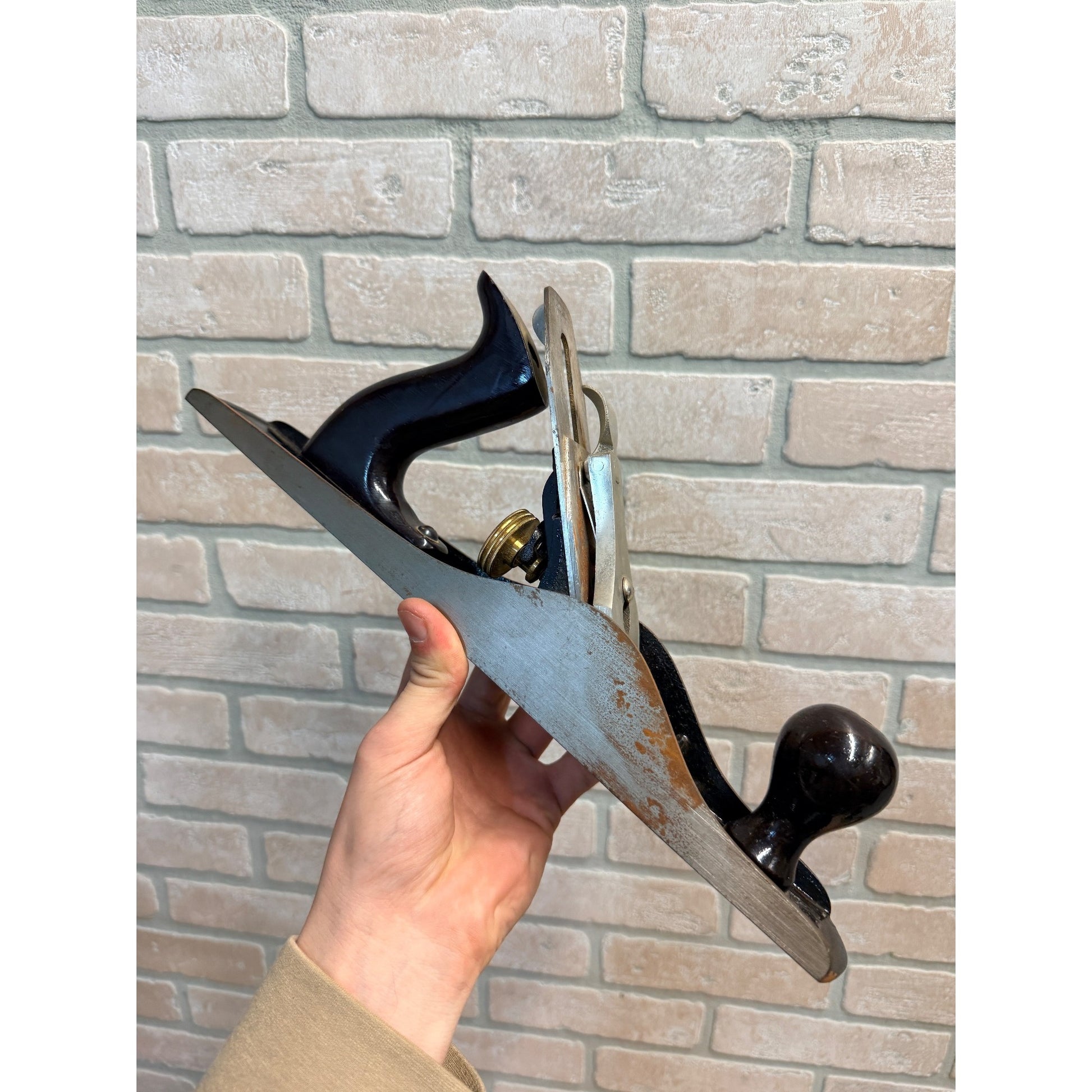 Vintage Stanley No 5 Plane Planer Tool W/ Box 1930s Type 16?