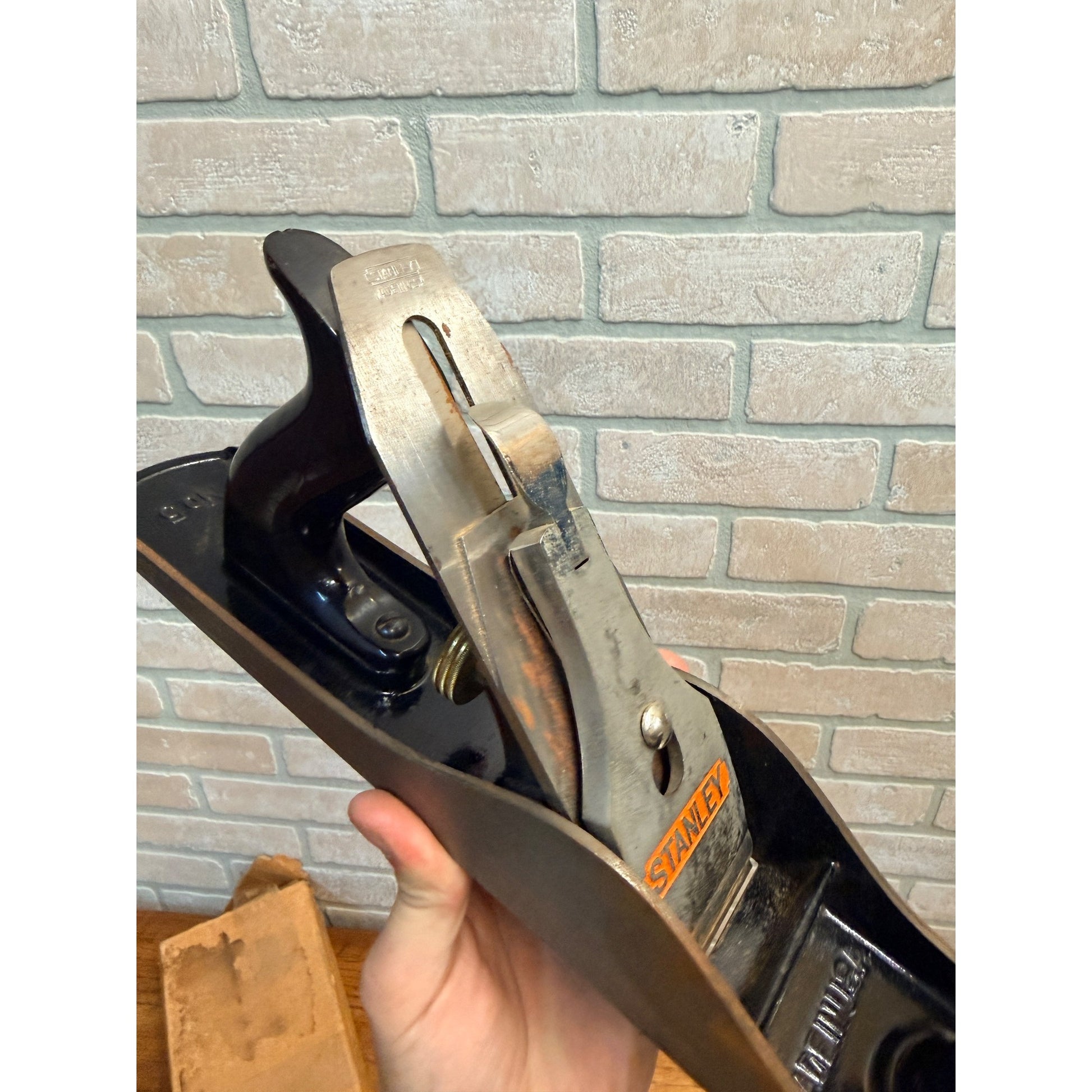 Vintage Stanley No 5 Plane Planer Tool W/ Box 1930s Type 16?