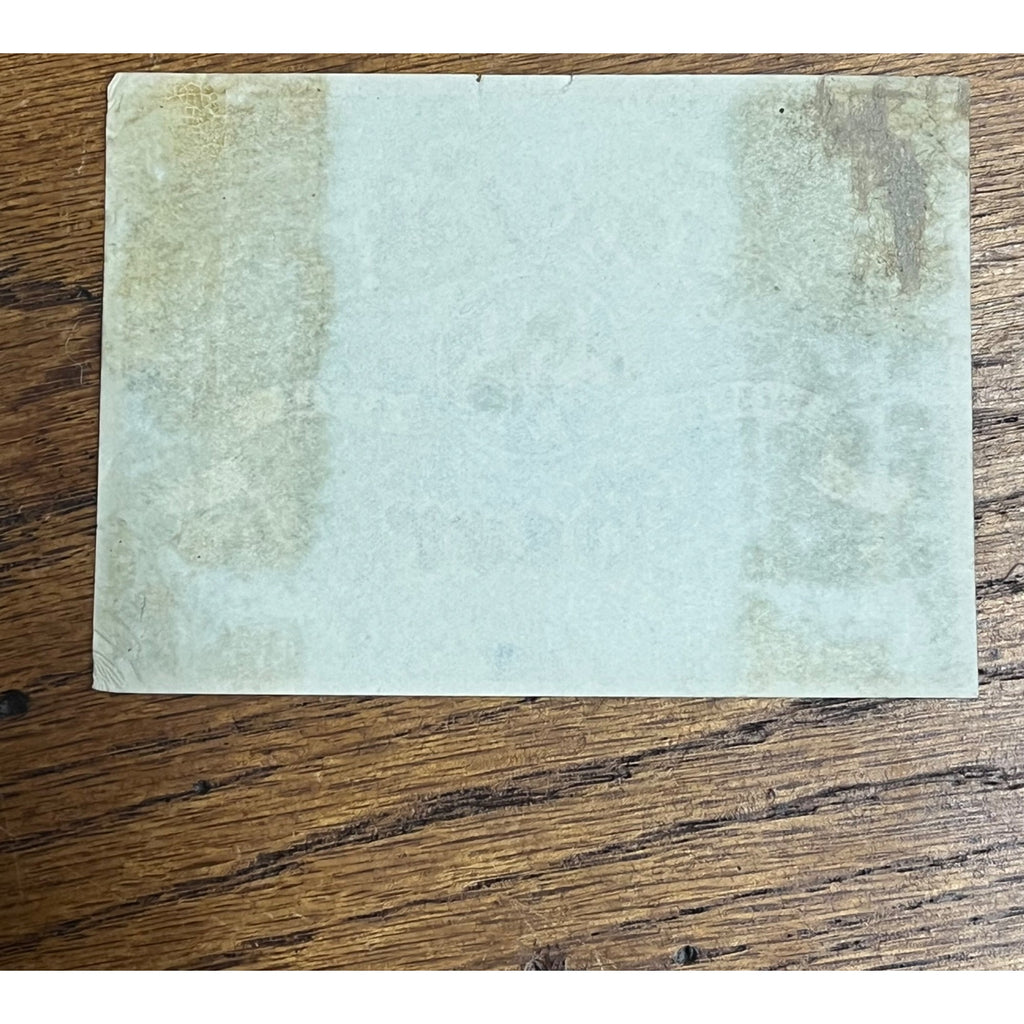 Vintage Fox Lake Brewing Co. Wisconsin IRTP Paper Beer Bottle Label 12oz