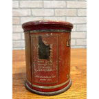 Vintage Union Leader Eagle Tobacco Can Lidded Round 6"