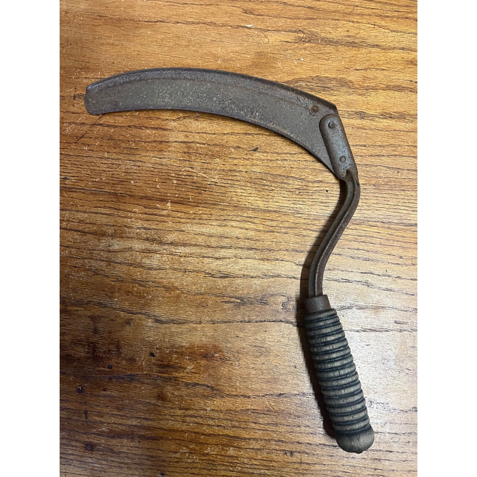 Antique Primitive Hand Scythe/ Sickle /Farm Hand Tool