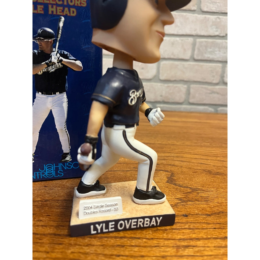 2005 Collectors Series Lyle Overbay Bobblehead Milwaukee Brewers