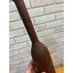 Antique Primitive Wooden Potato Masher Kitchen Utensil Tool Farmhouse AAFA 14.5"