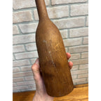 Antique Primitive Wooden Potato Masher Kitchen Utensil Tool Farmhouse AAFA 14.5"