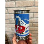 Alps Brau Bavarian Style Flat Top Beer Can - Near MINT - Centlivre Brewing Corp.