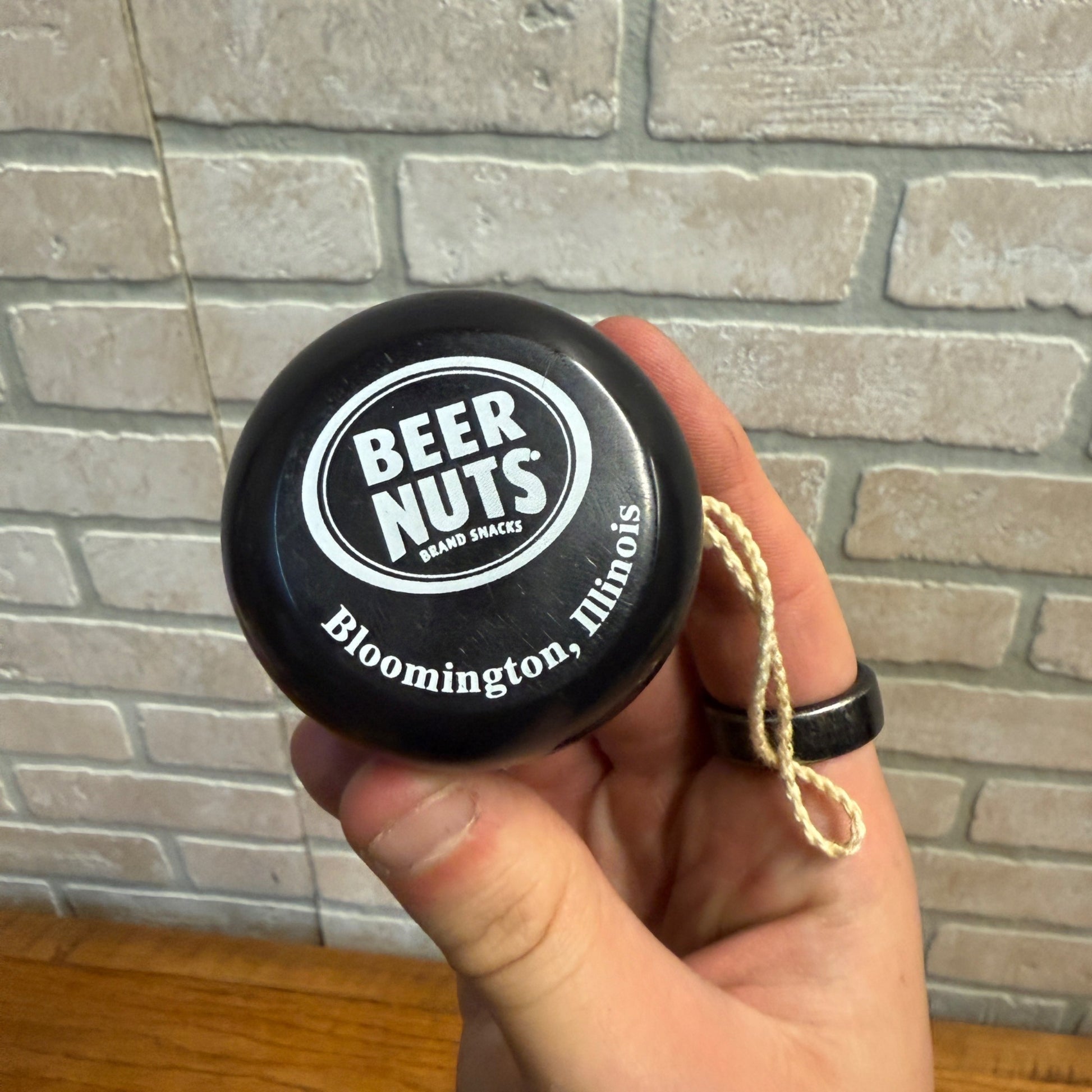 Vintage Beer Nuts Bloomington Illinois  Yo-Yo Advertising Yoyo Toy