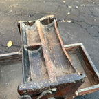 Antique Primitive 1800s Wooden Farm Horse Farrier Blacksmith Tool Box Tote OOAK