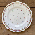 Vintage Westhead Moore "Cauldon" 9" Luncheon Plate England China Scattered Roses