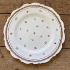 Vintage Westhead Moore "Cauldon" 9" Luncheon Plate England China Scattered Roses