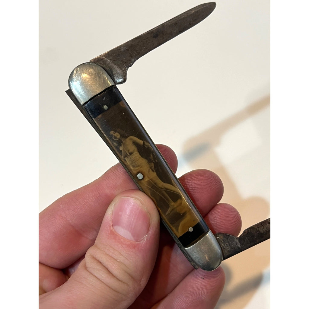 Antique Girly Pocket Knife Golden Rule GRC Chicago IL 1911-1922 Girls