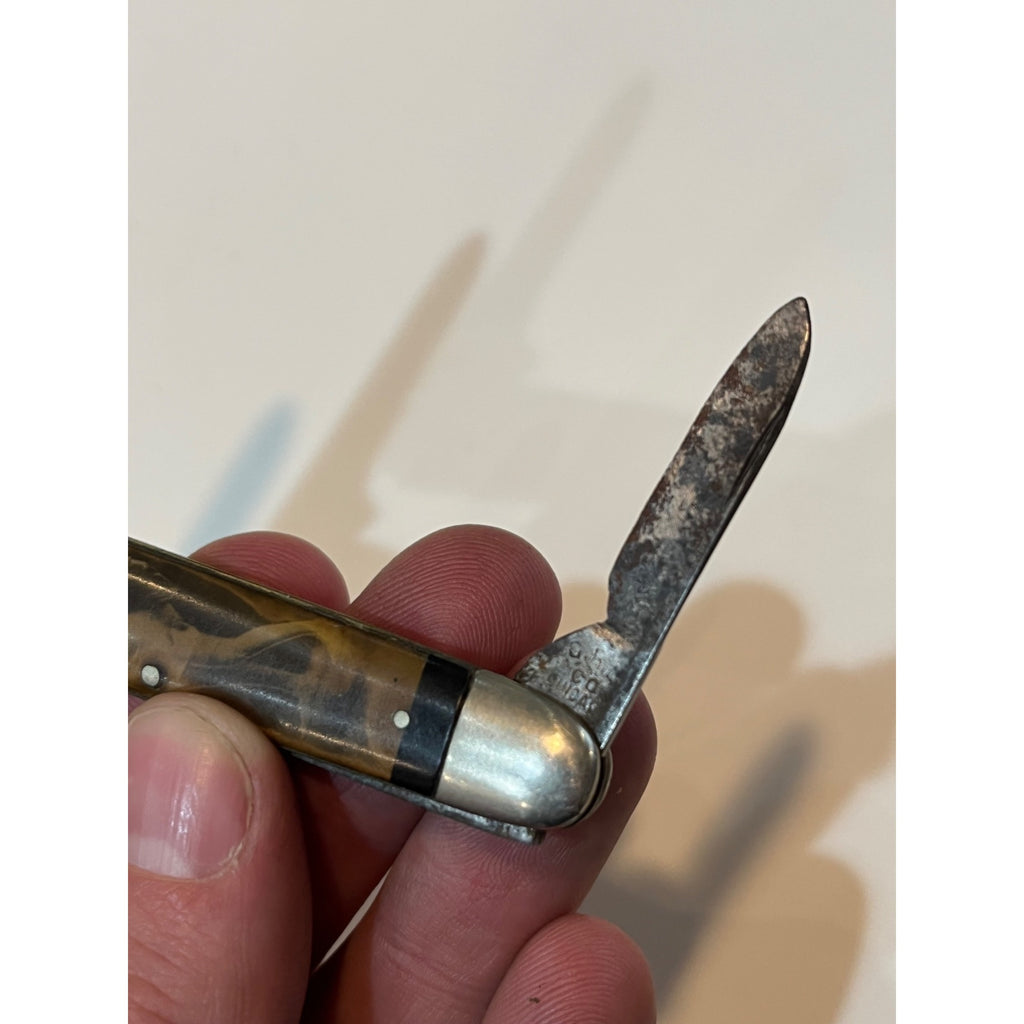 Antique Girly Pocket Knife Golden Rule GRC Chicago IL 1911-1922 Girls
