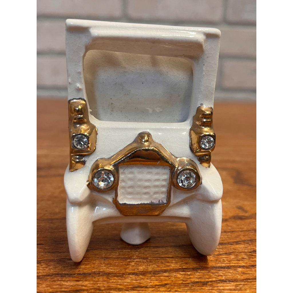 Vintage Photo Frame Japan Ceramic Model T Vintage Ceramic Car Frame Snapshot