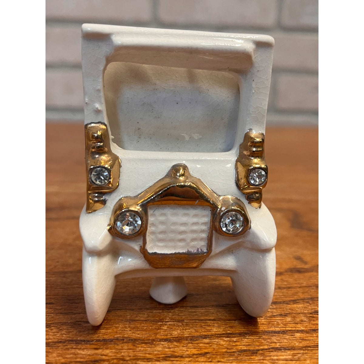 Vintage Photo Frame Japan Ceramic Model T Vintage Ceramic Car Frame Snapshot