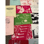 Vintage 1950s Wisconsin Power & Light Company Recipe Books Christmas Huge Lot