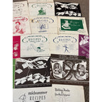 Vintage 1950s Wisconsin Power & Light Company Recipe Books Christmas Huge Lot