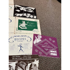 Vintage 1950s Wisconsin Power & Light Company Recipe Books Christmas Huge Lot