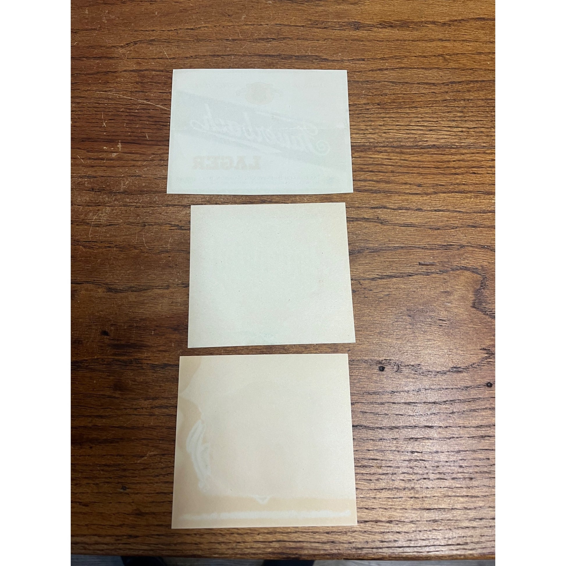 Vintage Fauerbach Brewing Co. Madison Wis Lot (3) Quart Labels Centennial CB