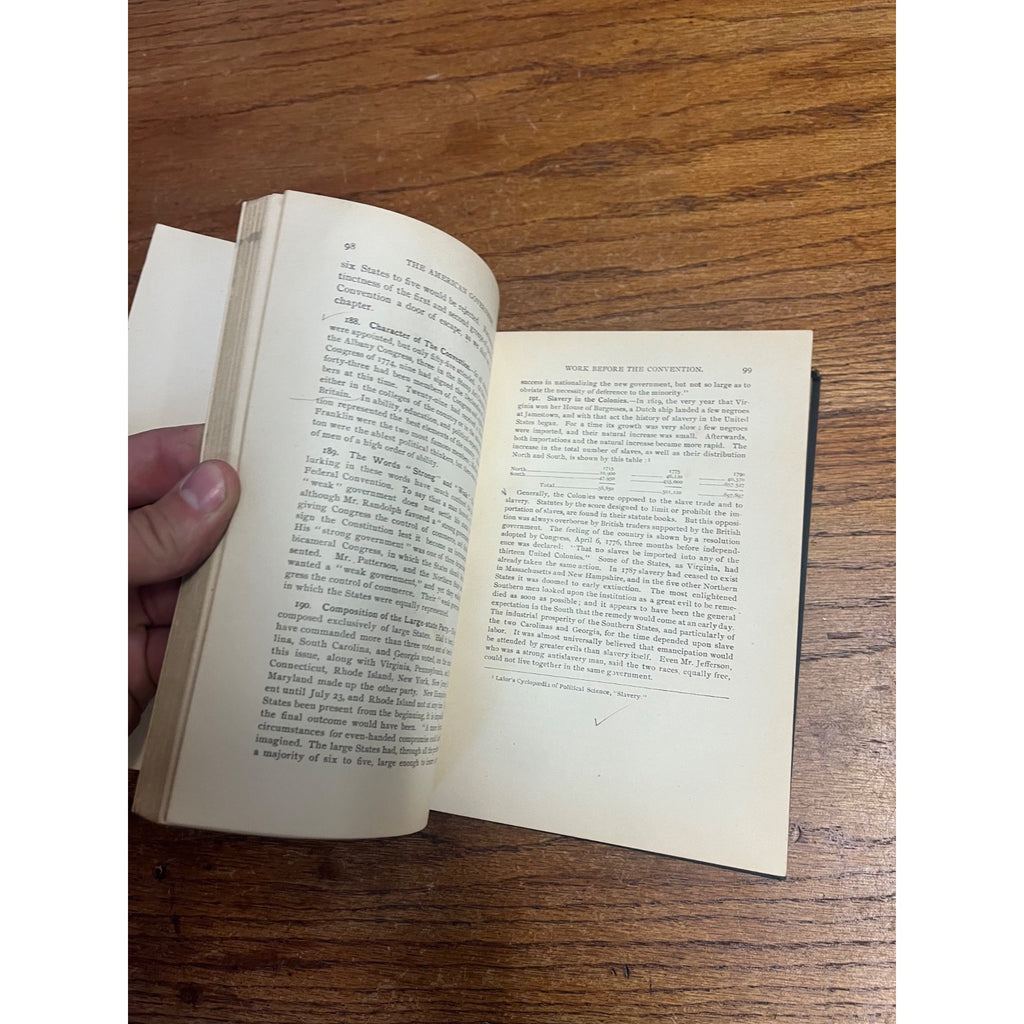 The American Government National and State Revised Edition By A. Hinsdale Hardcover Werner School Book Company 1895 Akron, Ohio