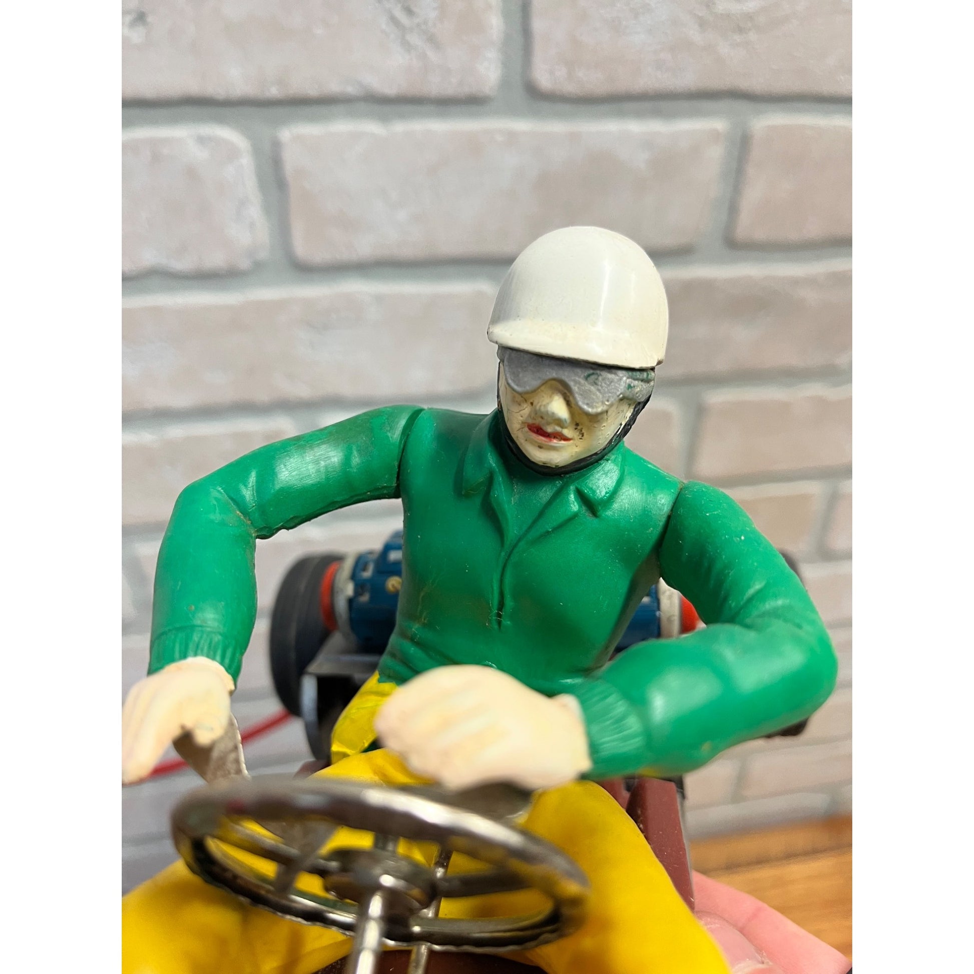 Vintage 1960's Marx Race-A-Kart Remote Control Toy Original Box