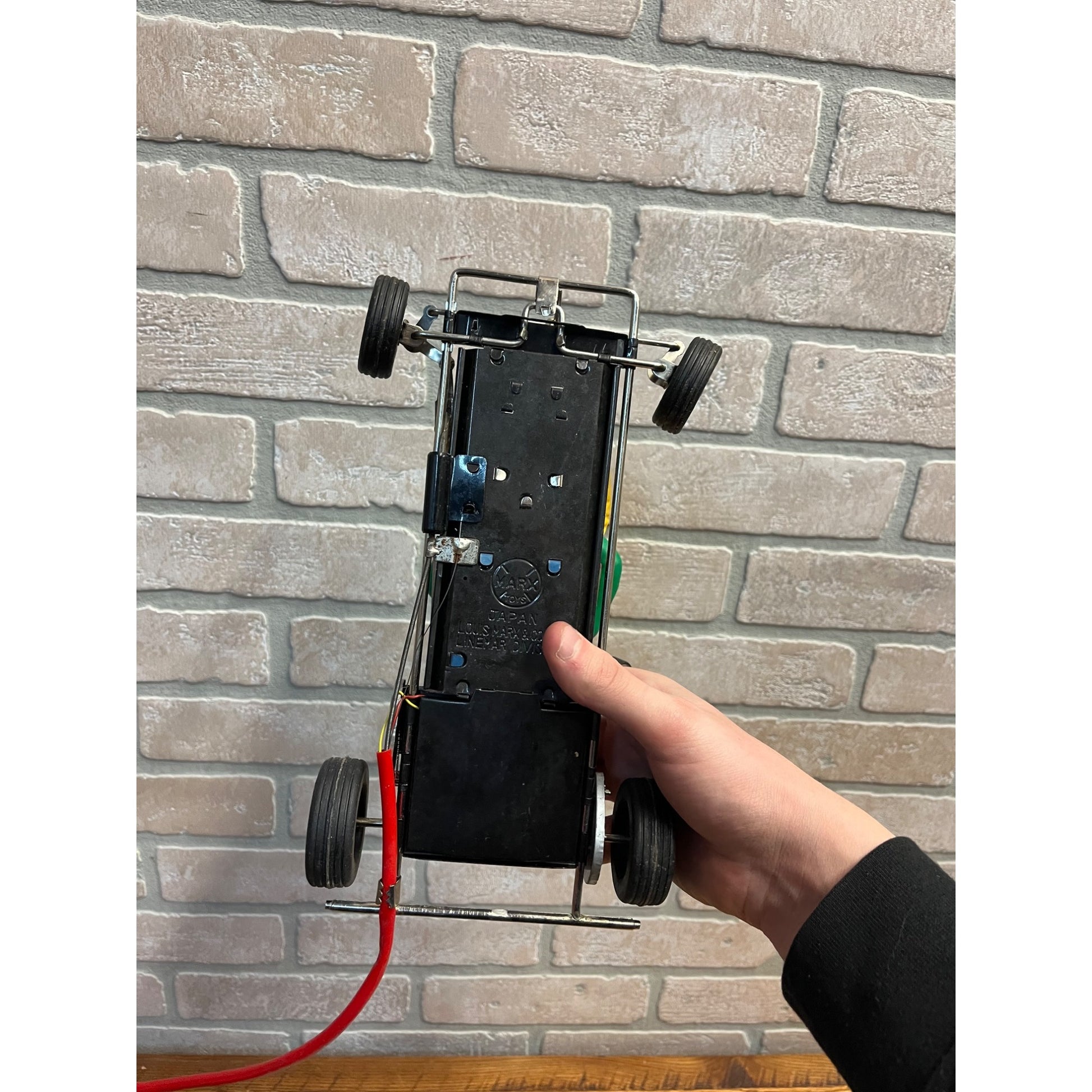 Vintage 1960's Marx Race-A-Kart Remote Control Toy Original Box