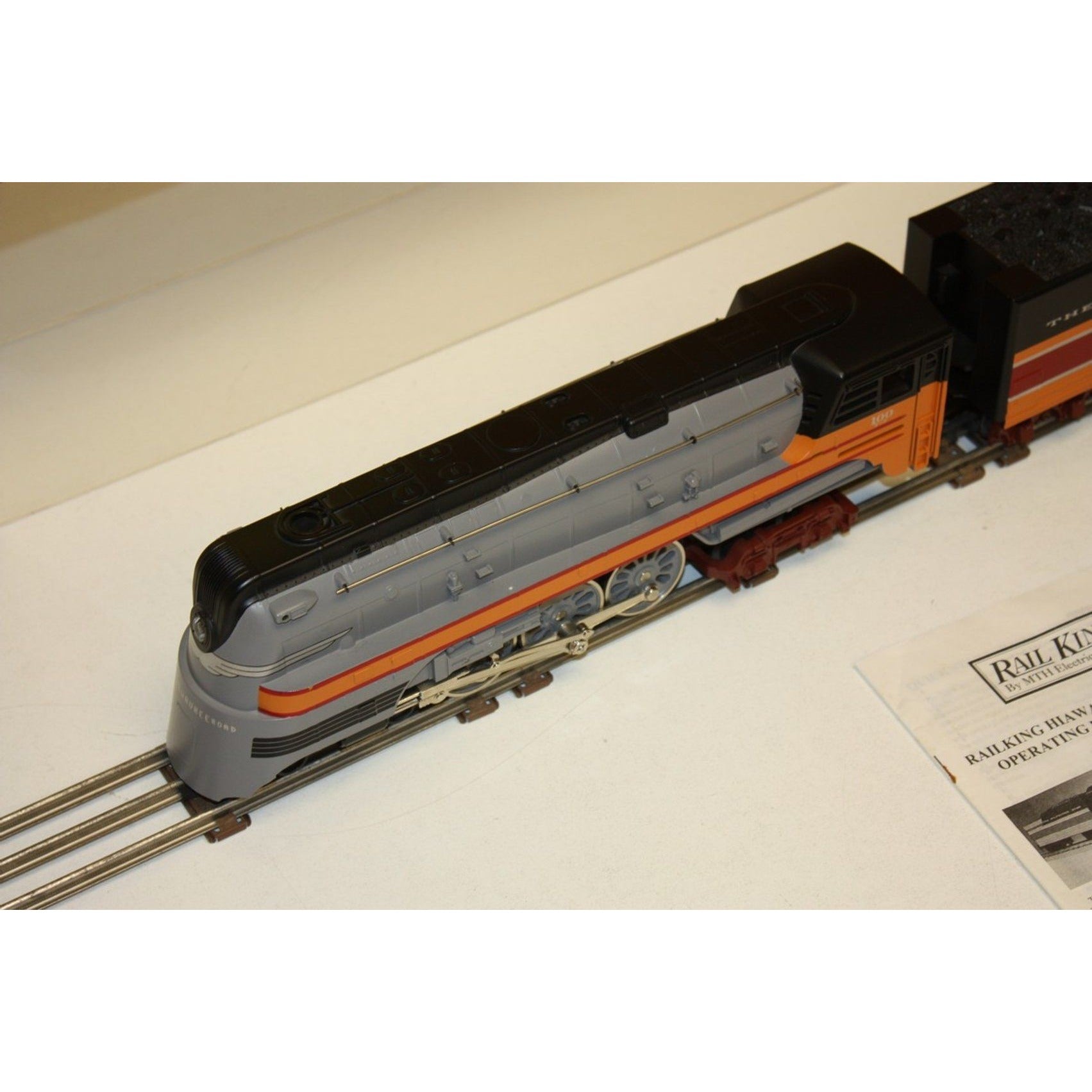 MTH Rail King Hiawatha Hudson Steam Engine O Milwaukee Road NEW + Box 30-1127-0