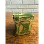 Vintage Early 1900s Campholatum Salve Box & Label for 1oz Jar Medical