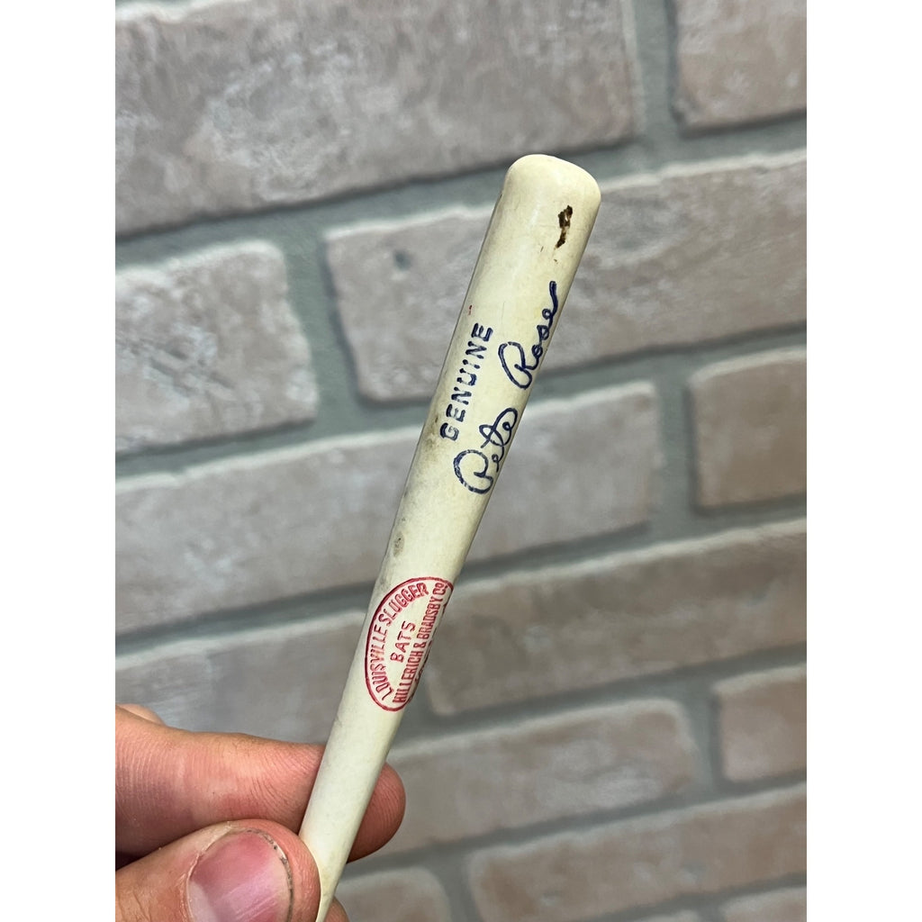 Vintage 1960s Louisville Slugger Bat Pen Pencil Pete Rose Cincinnati Reds