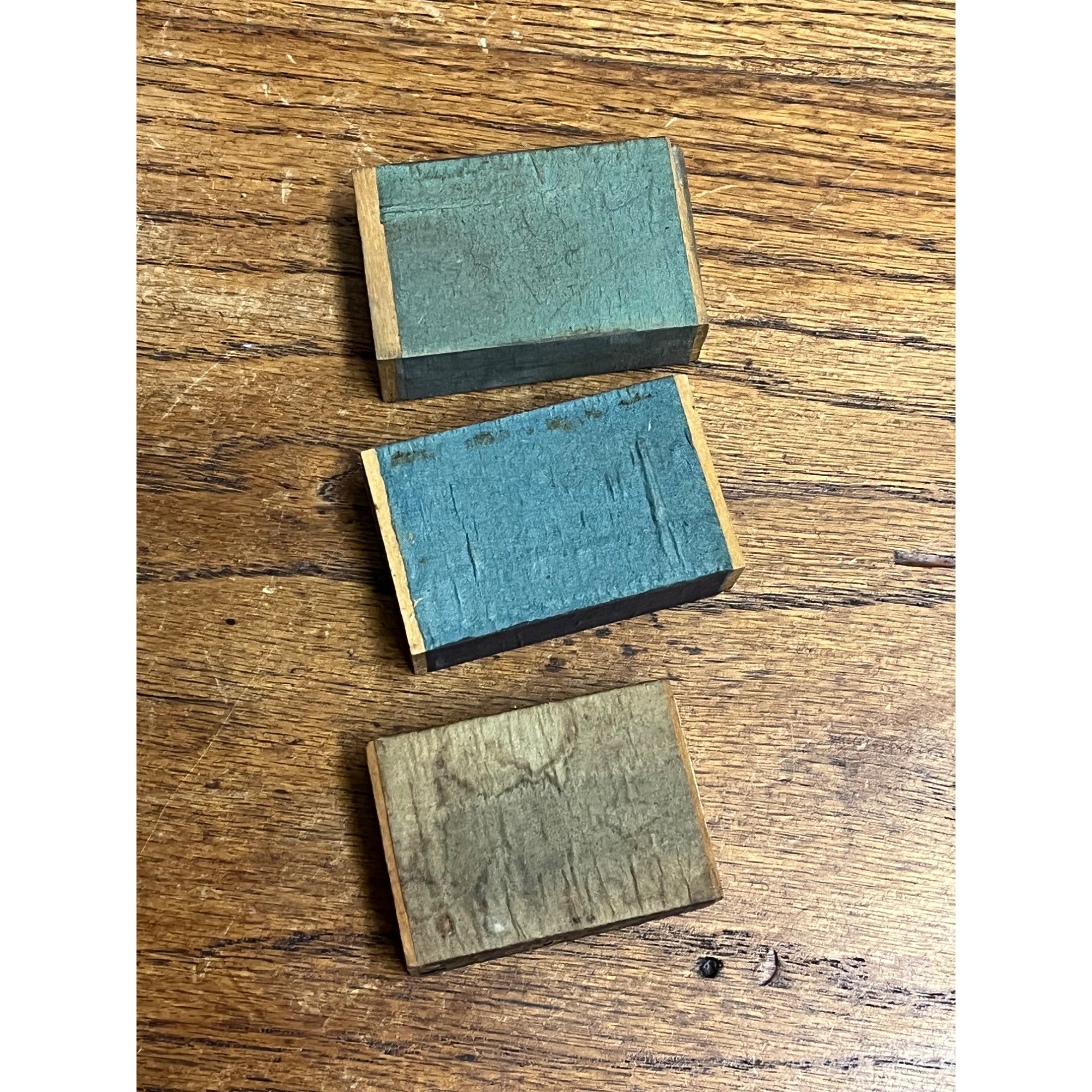 Vintage Lot (3) Safety Match Boxes - Empty - Independece, Coghlans, Signal Light