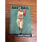 Vintage 1934 Kellogg’s Baseball Booklet Sports Library Premium Paperback Early